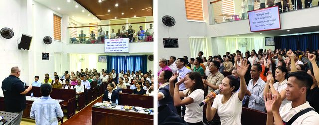Photo from the report: Training Expands in Vietnam