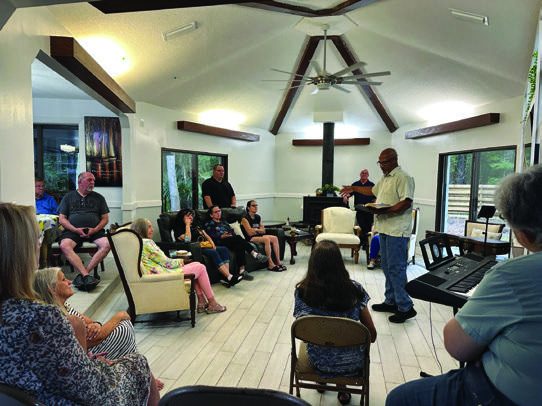 Photo from the report: Worship Night and Visiting Churches Stateside
