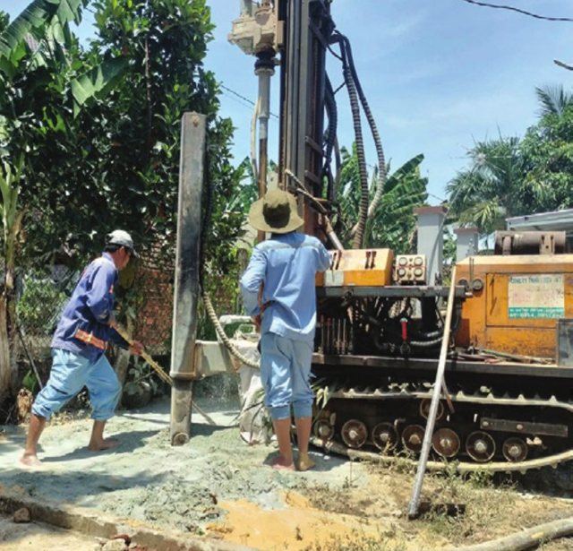 Photo from the report: A New Well for Pastor Quang