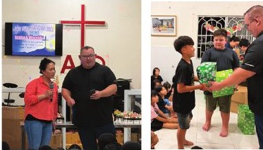 Photo from the report: Christmas at the Orphanage