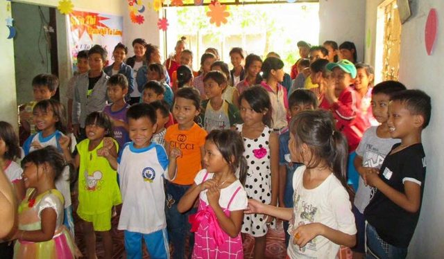 Photo from the report: Scholarships, VBS in Central Vietnam