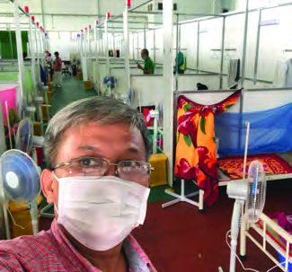 Photo from the report: Ministering While in Quarantine