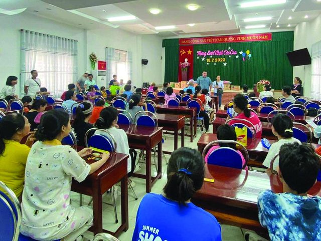 Photo from the report: Ministry at the Orphanage