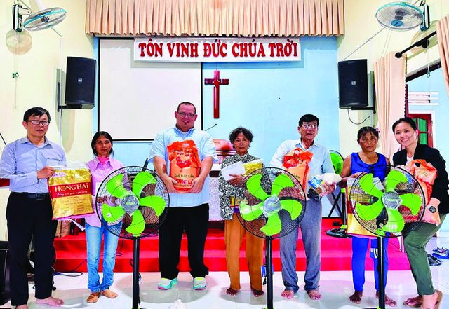 Photo from the report: Ministry to Widows and Orphans